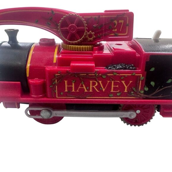 Thomas & Friends Trackmaster Motorized Harvey The Crane Engine Tested Ships Fast - Picture 8 of 14